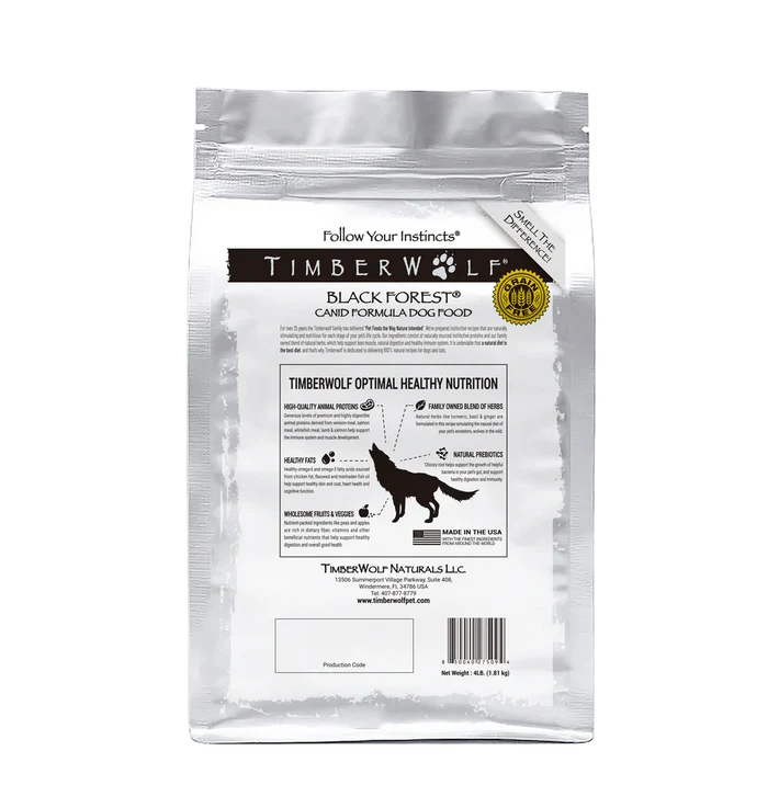 Timberwolf Dry Dog Food - Carnivore Specific Pet Foods with Herbs - Dog.Dog.Cat.