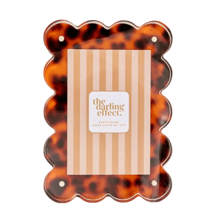 The Darling Effect Accessories Tortoise Acrylic Frame