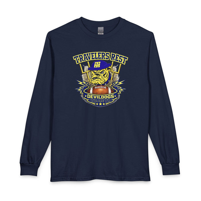 Travelers Rest Devildogs Football Long Sleeve Shirt TRHS