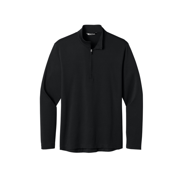 Black / S Custom Travis Mathew Men's Onward 1/4-Zip - Corporate Gifts