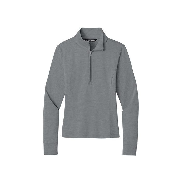 Quiet Shade Grey Heather / S Custom Travis Mathew Women's Onward 1/2-Zip - Corporate Gifts