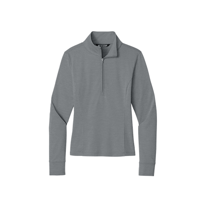 Quiet Shade Grey Heather / S Custom Travis Mathew Women's Onward 1/2-Zip - Corporate Gifts