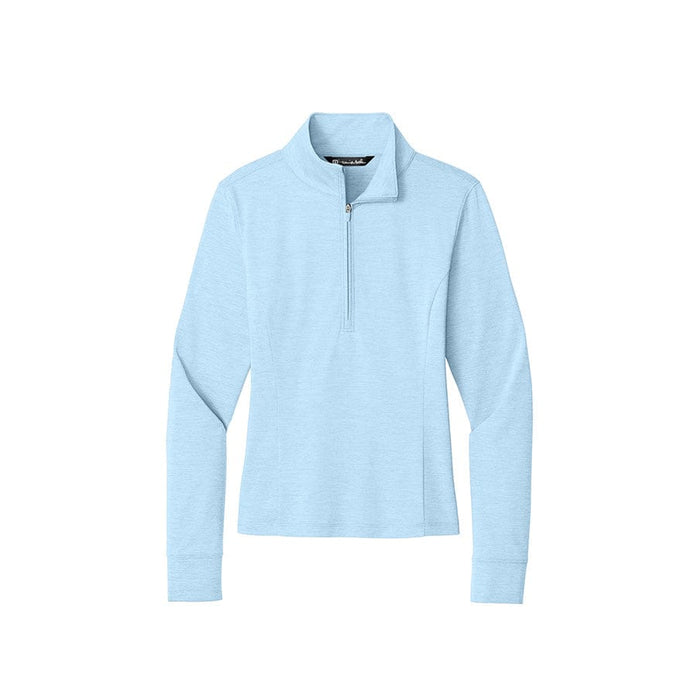 Airy Blue Heather / S Custom Travis Mathew Women's Onward 1/2-Zip - Corporate Gifts
