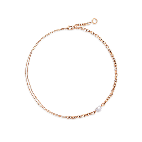 Treasures of the Sea Duo Halskette Roségold