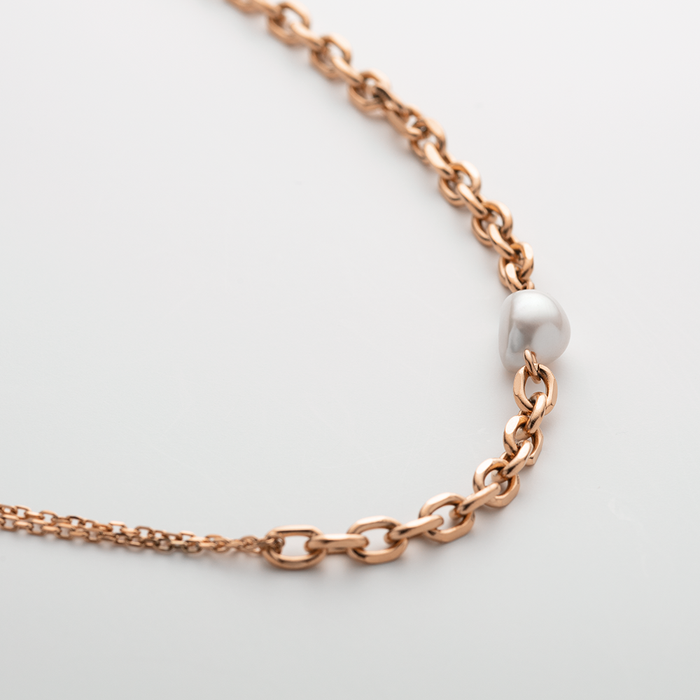 Treasures of the Sea Duo Halskette Roségold