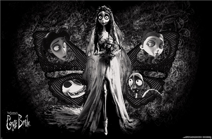 Trends International Tim Burton's The Corpse Bride - Group Wall Poster
