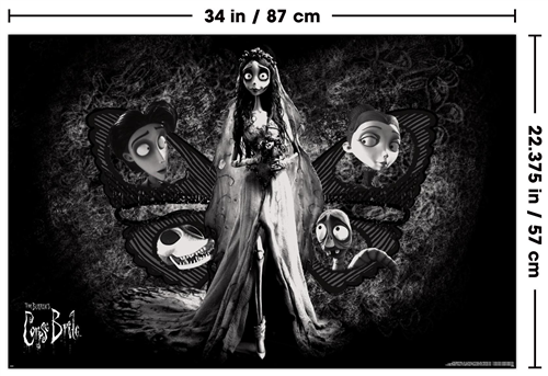 Trends International Tim Burton's The Corpse Bride - Group Wall Poster