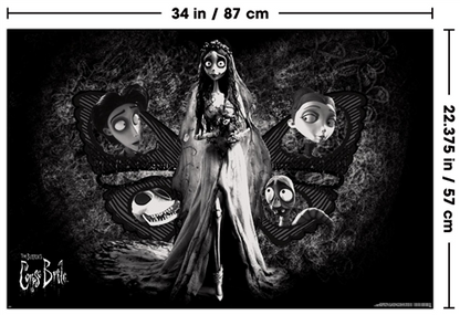 Trends International Tim Burton's The Corpse Bride - Group Wall Poster