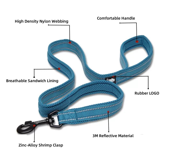 TrueLove Mesh and Reflective Leash TLL2111 - Dog.Dog.Cat.