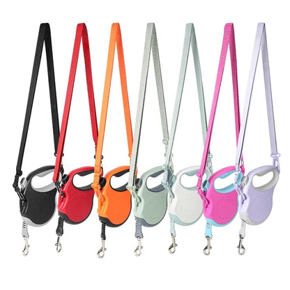 Retractable True Love Dog Leash TLL5001 White/Sprout Green - Dog.Dog.Cat.