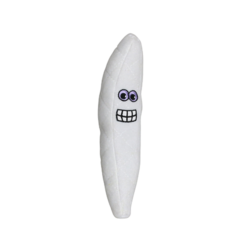 Tuffy Dog Toys - VIP Products - Tuffy Funny Food Banana, Durable, Squeaky Dog Toy 2-in-1 - Dog.Dog.Cat.