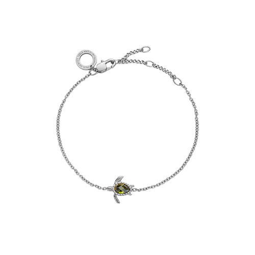 Turtle Mono Armkette Silber