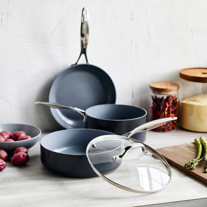 CC003531-001 - Valencia Pro 4PC COOKWARE SETS, DARK GREY - Product Image 2