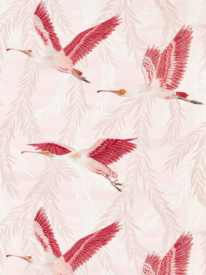 Valentina wallpaper - Blush/Blossom - Diane Hill