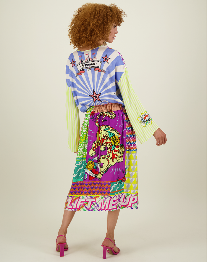 Vanessa Artisan Printed Skirt