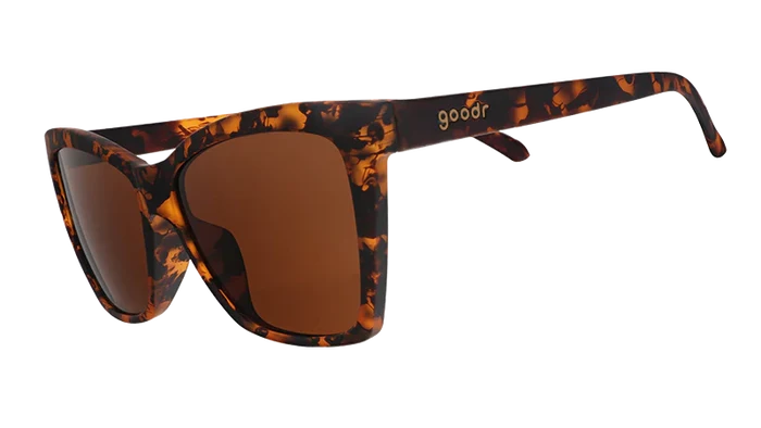 Trendsetter. Innovator. Vanguard. Visionary. You've heard it all. *Sigh* We totally get it. We designed these swank tortoiseshell Vanguard Visionary Pop Gs with fashion icons like you in mind. Now go forth and slay. POLARIZED: Glare reducing, polarized lenses with UV400 protection against UVA/UVB rays NO Slip: Special grip coating eliminates slippage while sweating NO Bounce: Snug and lightweight frame with a comfortable fit to prevent bouncing during high-impact sports