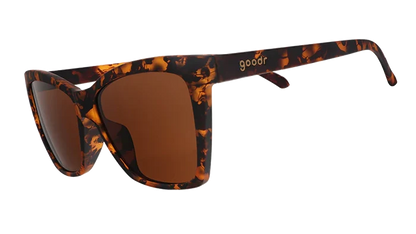 Trendsetter. Innovator. Vanguard. Visionary. You've heard it all. *Sigh* We totally get it. We designed these swank tortoiseshell Vanguard Visionary Pop Gs with fashion icons like you in mind. Now go forth and slay. POLARIZED: Glare reducing, polarized lenses with UV400 protection against UVA/UVB rays NO Slip: Special grip coating eliminates slippage while sweating NO Bounce: Snug and lightweight frame with a comfortable fit to prevent bouncing during high-impact sports