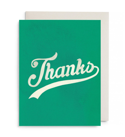 E. Frances Greeting Cards Varsity Thanks Boxed Card Set