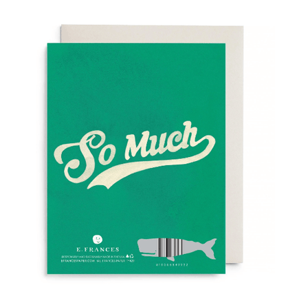E. Frances Greeting Cards Varsity Thanks Boxed Card Set