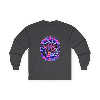 Vegas Baby Long Sleeve Tee — (No Logo)