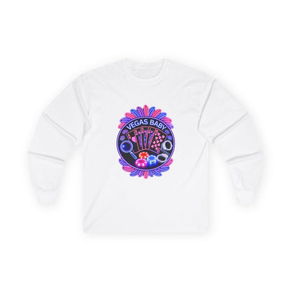 Vegas Baby Long Sleeve Tee — (No Logo)