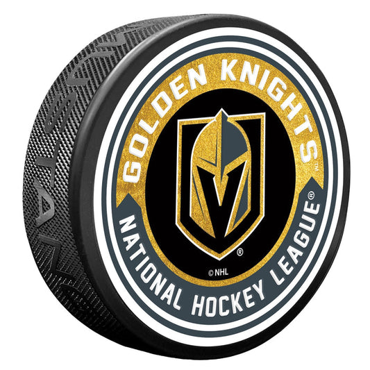 Vegas Golden Knights Arrow Puck - Vegas Team Store