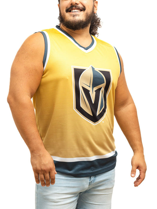 Vegas Golden Knights Championship Gold Ombré Hockey Tank - Vegas Team Store