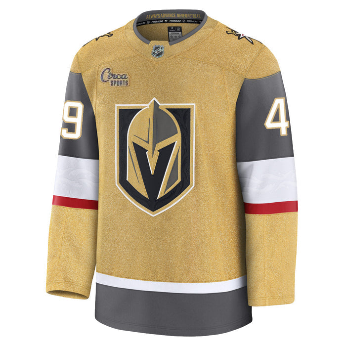 Vegas Golden Knights Fanatics Premium Stitched #49 Ivan Barbashev Jersey - Vegas Team Store