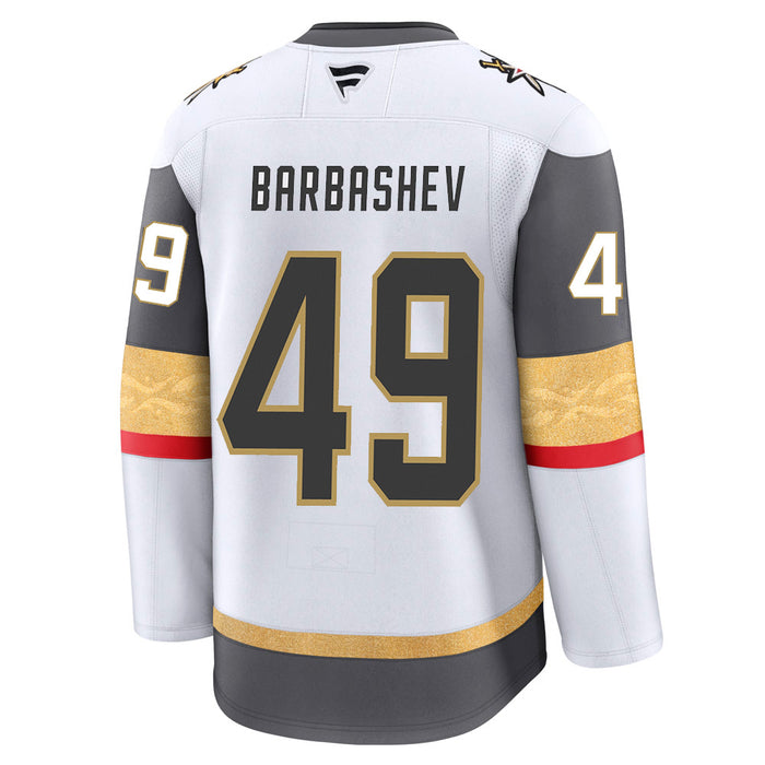 Vegas Golden Knights Fanatics Premium Stitched #49 Ivan Barbashev Jersey - Vegas Team Store