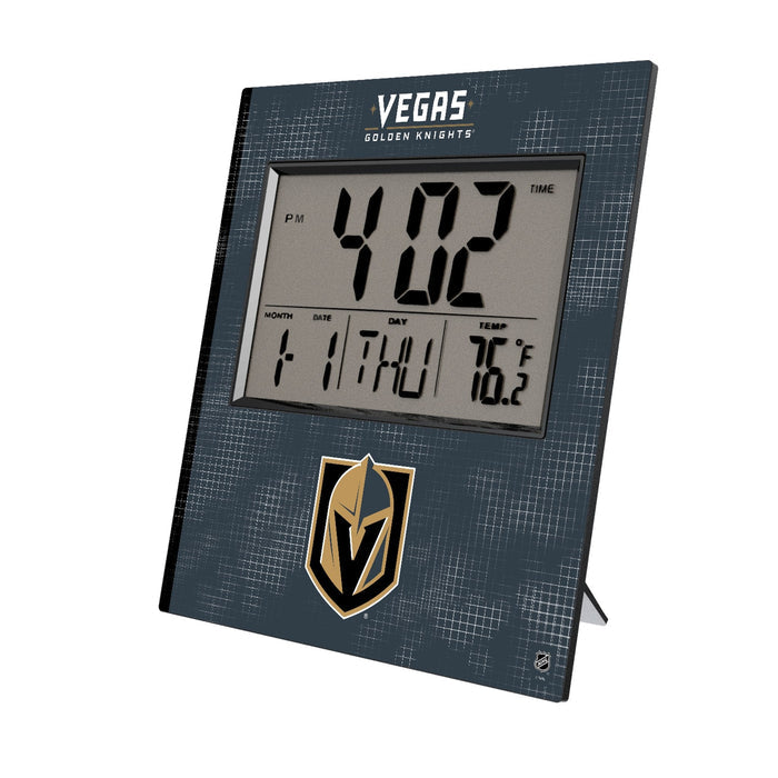 Vegas Golden Knights Hatch Wall Clock - Vegas Team Store