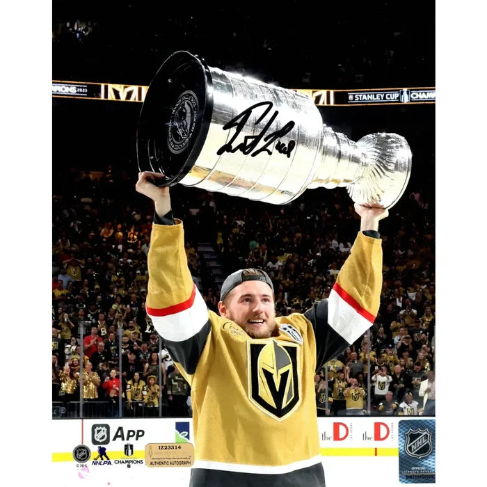 Vegas Golden Knights Ivan Barbashev Autographed Stanley Cup Photo