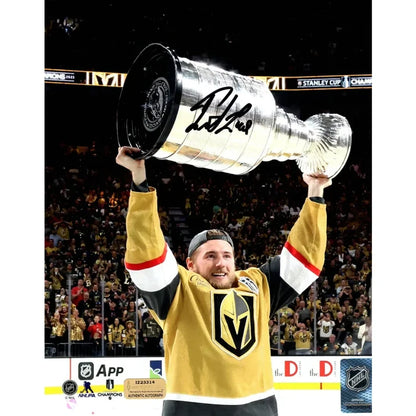 Vegas Golden Knights Ivan Barbashev Autographed Stanley Cup Photo