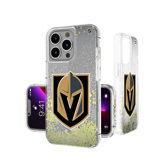 Vegas Golden Knights Linen Glitter Phone Case - Vegas Team Store