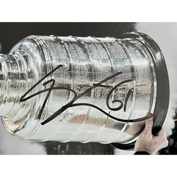 Vegas Golden Knights Mark Stone Autographed Stanley Cup Photo