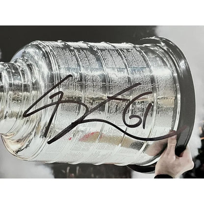 Vegas Golden Knights Mark Stone Autographed Stanley Cup Photo
