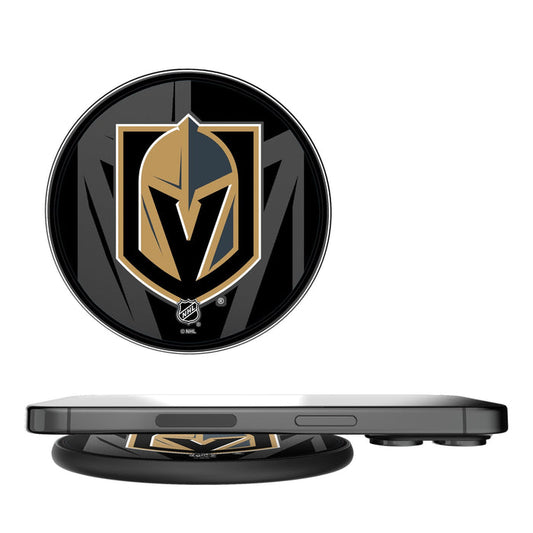 Vegas Golden Knights Monocolor Tilt 15-Watt Wireless Charger - Vegas Team Store