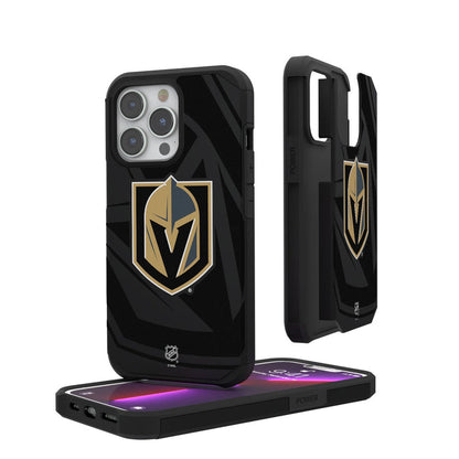 Vegas Golden Knights Monocolor Tilt Rugged Phone Case - Vegas Team Store