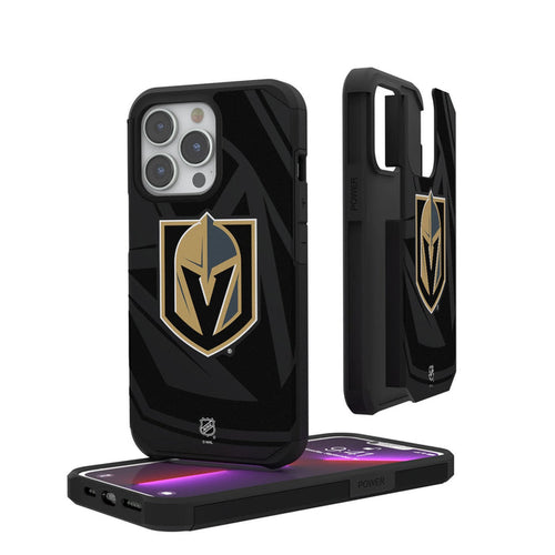 Vegas Golden Knights Monocolor Tilt Rugged Phone Case - Vegas Team Store