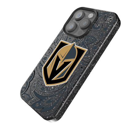 Vegas Golden Knights Paisley Bling Phone Case - Vegas Team Store