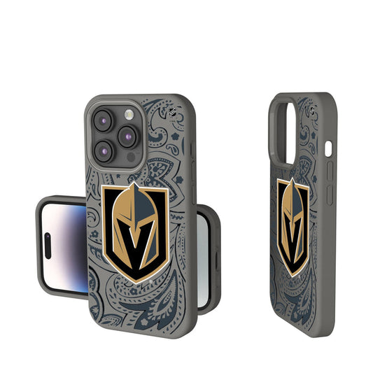 Vegas Golden Knights Paisley Soft Touch Phone Case - Vegas Team Store