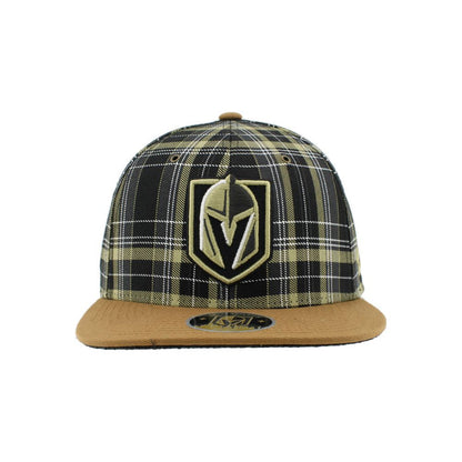 Vegas Golden Knights Primary Plaid Cap - Vegas Team Store