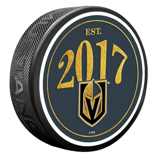 Vegas Golden Knights Puck - Founding Year - Vegas Team Store