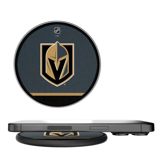 Vegas Golden Knights Stripe 15-Watt Wireless Charger - Vegas Team Store