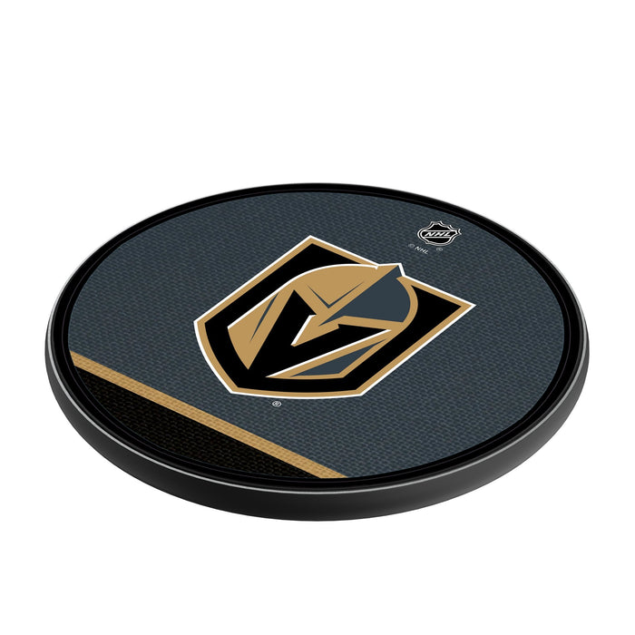 Vegas Golden Knights Stripe 15-Watt Wireless Charger - Vegas Team Store
