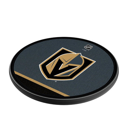 Vegas Golden Knights Stripe 15-Watt Wireless Charger - Vegas Team Store