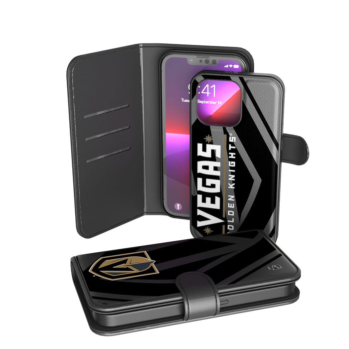 Vegas Golden Knights Tilt Wallet Case - Vegas Team Store