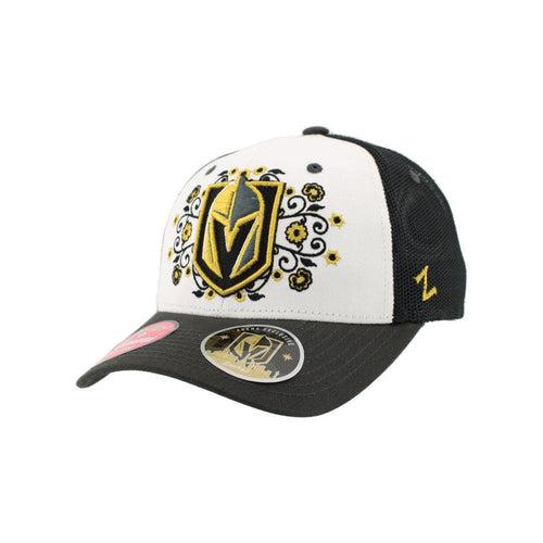 Vegas Golden Knights Women's Primary Floral Cap - Vegas Team Store