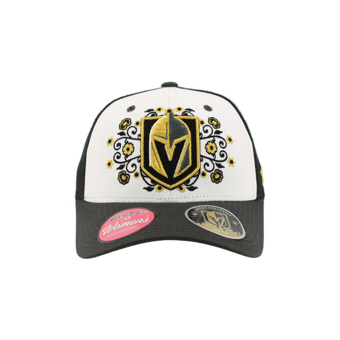 Vegas Golden Knights Women's Primary Floral Cap - Vegas Team Store