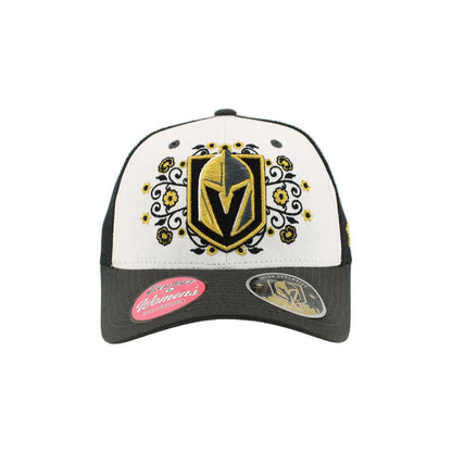 Vegas Golden Knights Women's Primary Floral Cap - Vegas Team Store
