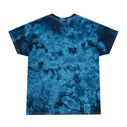 Vegas Neon Tie-Dye Tee — "What Happens in Vegas" (No Logo)